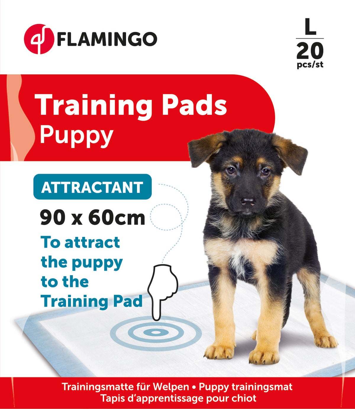Traversine per cani con attrattivo T3 60 x 90 cm, 20 pz