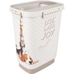 Contenitore per crocchette June con paletta, 8,4 L