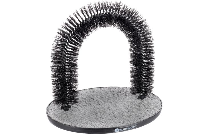 Arco massaggiante e per la cura del pelo Triomf per gatti, 36 × 28,5 × 35 cm – immagine 2