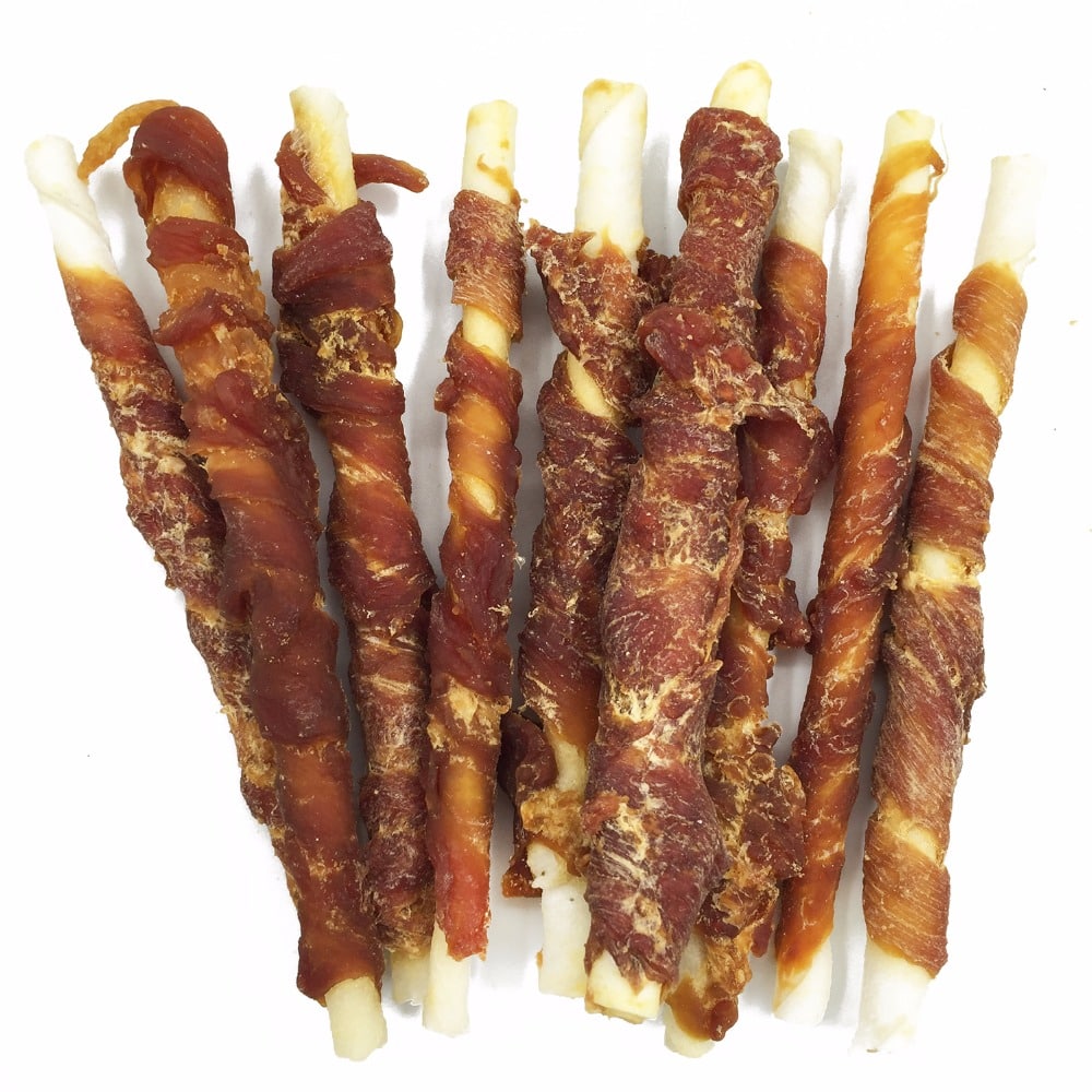 Bastoncini avvolti nell'anatra, 20 cm, 400 g