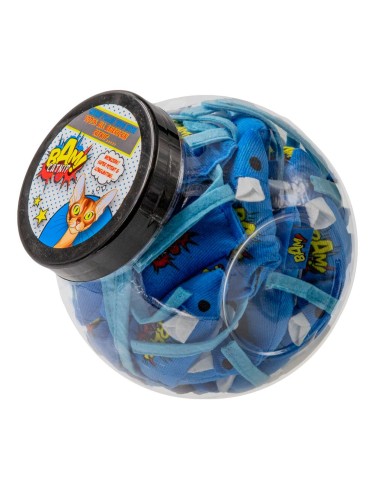 Giochi per gatti con erba gatta BAM! Topo blu (30 pz)