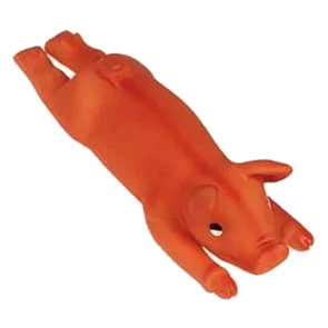 Maialino in vinile per cani, 25 cm