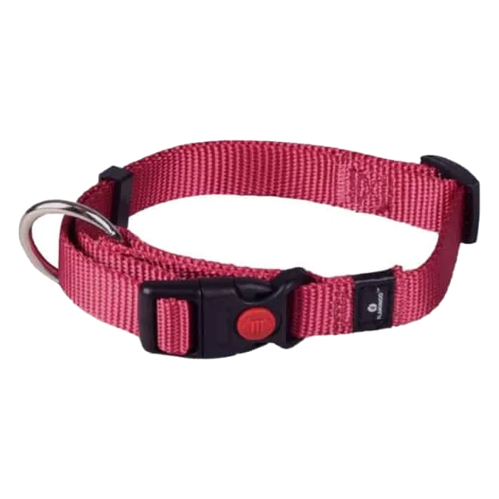 Collare per cani Art Sportiv Plus, taglia 3, 20 mm, rosso ciliegia
