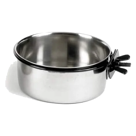 Ciotola per cani a coppa in acciaio inox Classic 600 ml