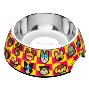 Ciotola antiscivolo per cani FuzzYard Doggoforce in acciaio inox 810 ml