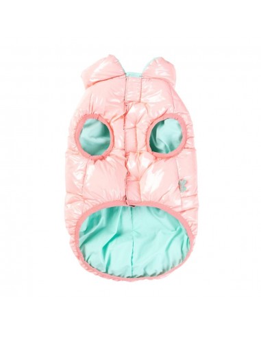 Piumino per cani FuzzYard Amor rosa confetto