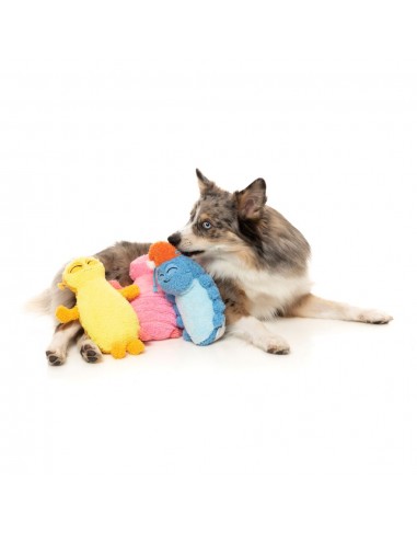 Peluche per cani FuzzYard cimice Flutter rosa con squeaker