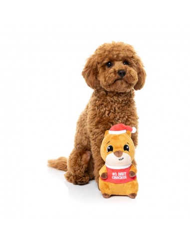 Peluche natalizio per cani FuzzYard #1 Nut Cracker