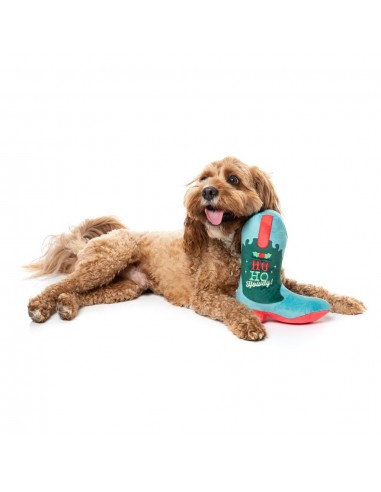 Peluche natalizio per cani FuzzYard Ho Ho Howdy Boot
