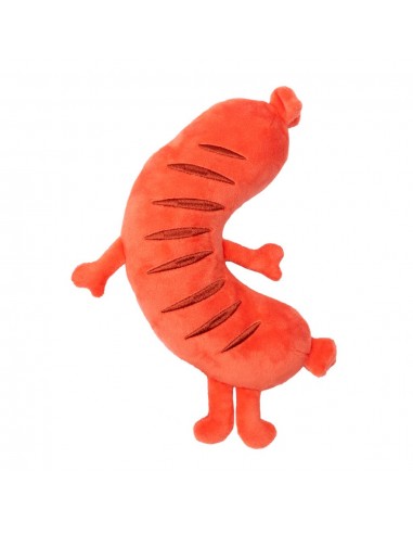Peluche per cani FuzzYard Meat Heads Brad Wurst con squeaker