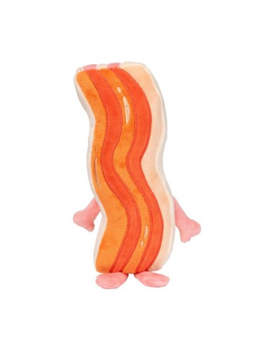 Peluche per cani FuzzYard Meat Heads Kevin Bacon-Strip con squeaker