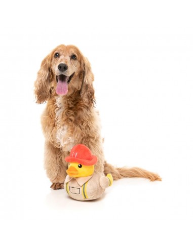 Peluche per cani FuzzYard papera Firequacker con squeaker