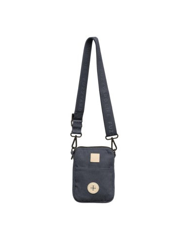 Borsa da passeggio per cani in velluto a coste FuzzYard Life Slate Grey