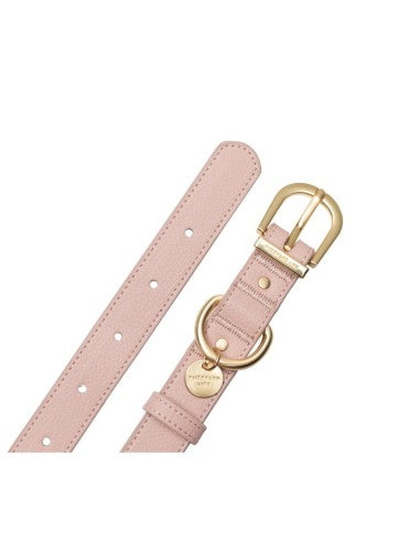 Collare per cani in pelle vegana FuzzYard Atelier Soft Blush (taglia L)