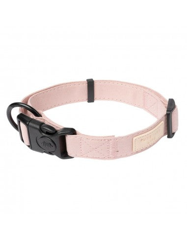 Collare per cani in cotone FuzzYard Life Soft Blush (taglia L)