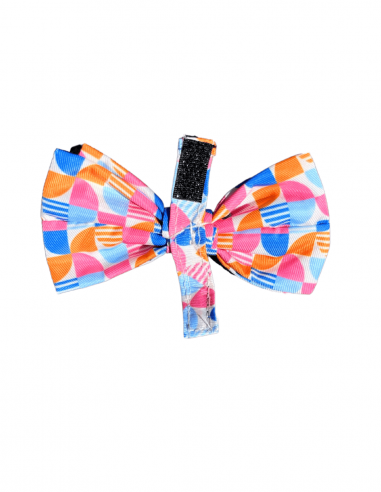 Papillon con velcro per cani FuzzYard Fresh Zest (taglia L)