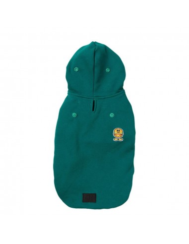 Felpa con cappuccio per cani FuzzYard The Homies, verde (taglia 2)