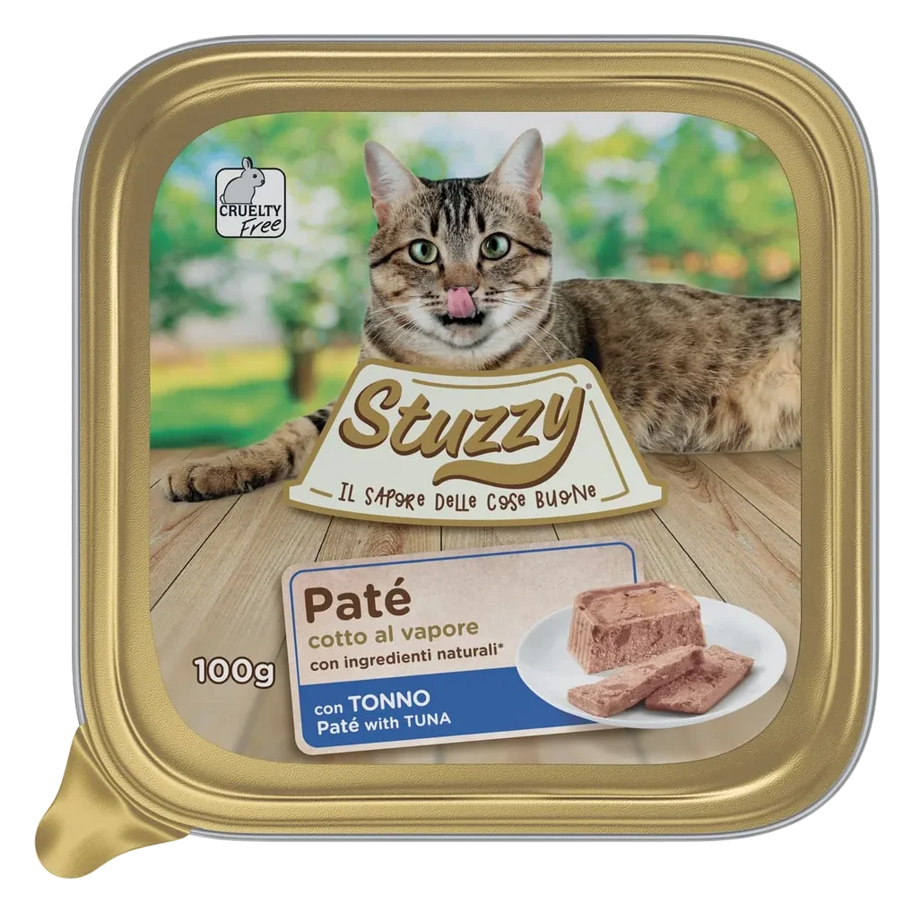 Cibo umido per gatti Mister Stuzzy Cat tonno, vaschetta 100 g