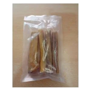 Snack naturali per cani nervo di bue 12 cm, blister da 4 pezzi