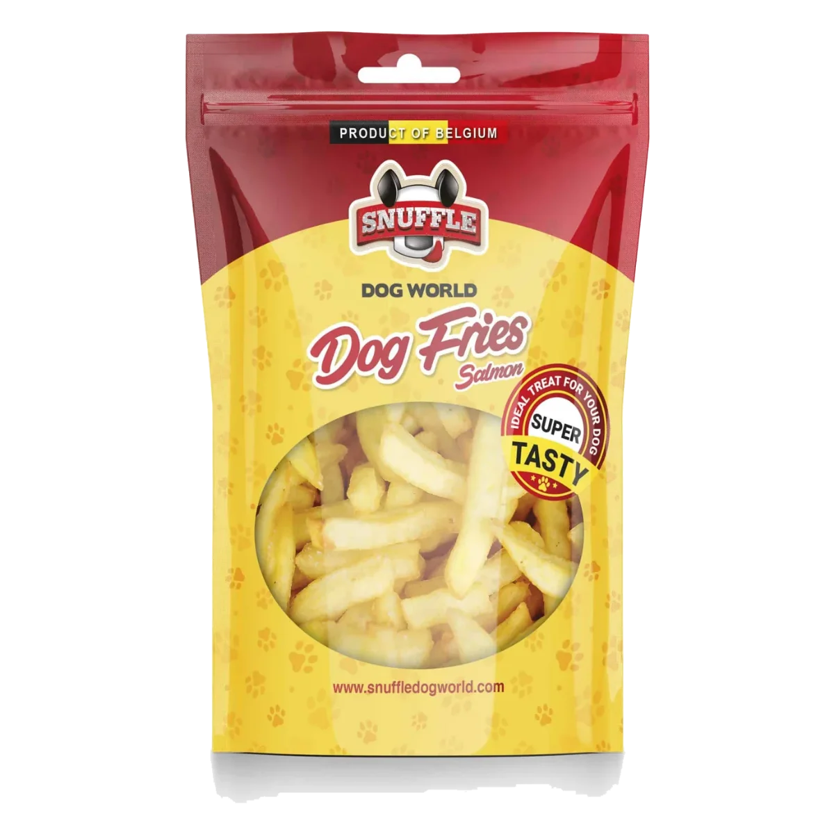 Patatine al gusto salmone per cani Snuffle Dog, 40 g