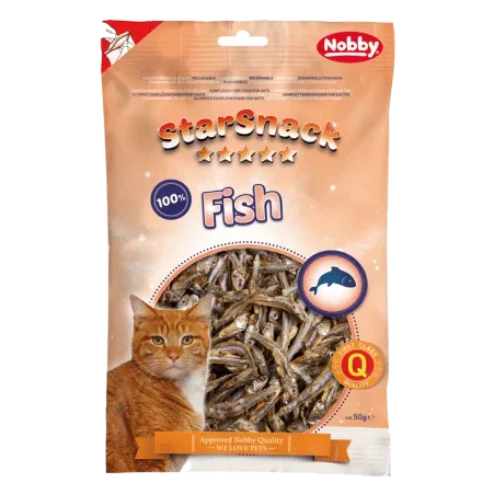 Snack Nobby StarSnack pesce per gatti, 50 g