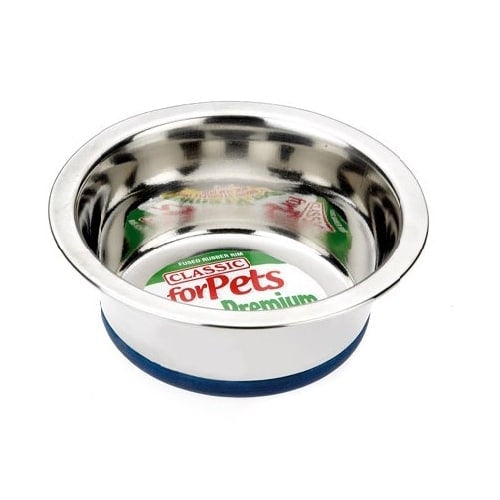 Ciotola Classic Non-Slip Steel Dish 400 ml