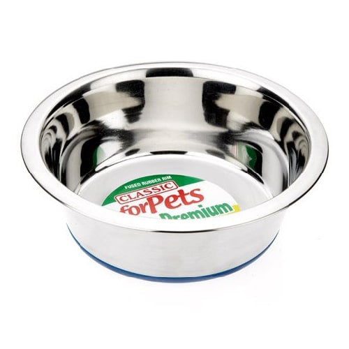 Ciotola Classic Non-Slip Steel Dish 1600 ml