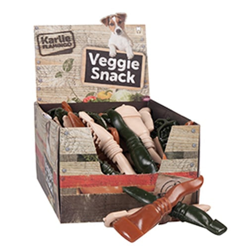 Snack dentale veggie mix per cani, taglia 4, 16 cm