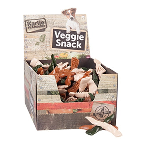 Snack dentale veggie mix per cani, taglia 2, 10 cm