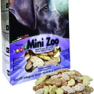 Biscotti Mini Zoo Mix per cani, 2 kg
