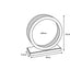 Ruota in legno Danco per roditori, diametro 20 cm – immagine 2