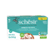 Cibo umido per gatti Schesir tonno con orata, 6 × 50 g, multipack