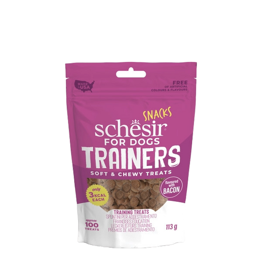 Schesir Snack Trainers snack da addestramento bacon, 283 g