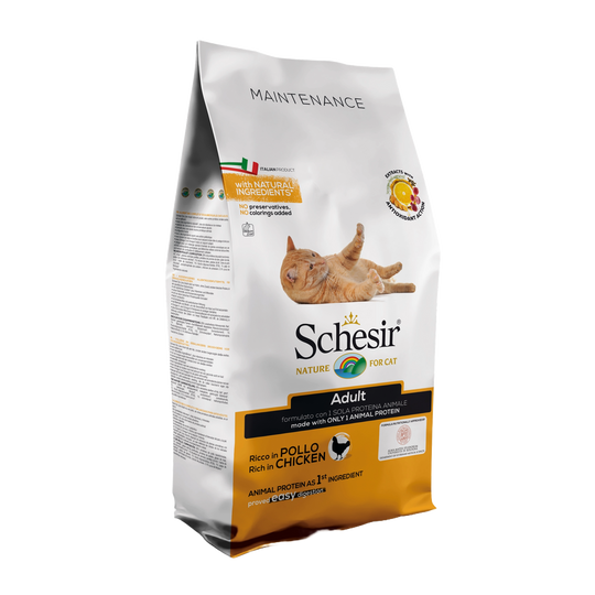 Crocchette per gatti Schesir Mantenimento pollo, 10 kg