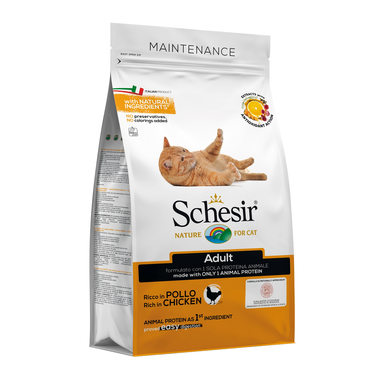 Crocchette per gatti Schesir Mantenimento pollo, 400 g