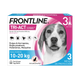 Frontline Tri-Act pipette antiparassitarie per cani 10–20 kg, 3 pipette