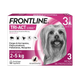 Frontline Tri-Act pipette antiparassitarie per cani 2–5 kg, 3 pipette