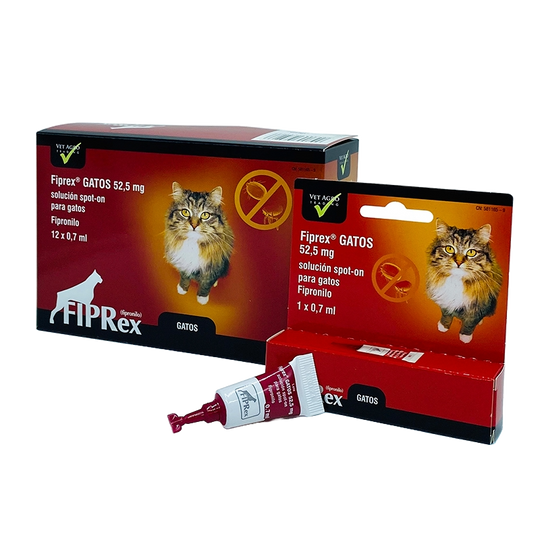 Pipette antiparassitarie Fiprex per gatti