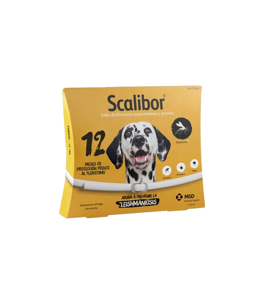 Collare antiparassitario per cani di taglia grande Scalibor 65 cm