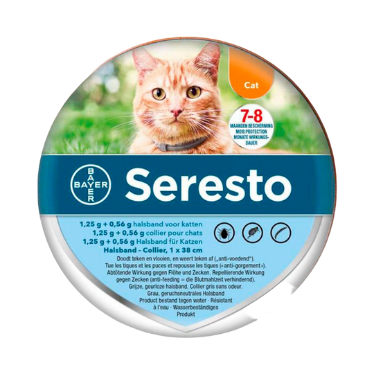 Collare antiparassitario per gatti Seresto di Bayer