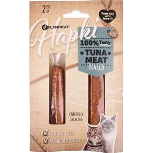 Snack di lombo di tonno bollito per gatti