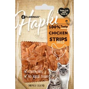 Snack naturale Flamingo al pollo per gatti, 50 g