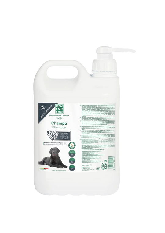 Shampoo per cani a pelo nero Menforsan