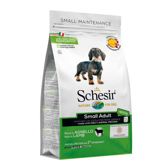 Crocchette per cani Schesir Small Mantenimento agnello, 2 kg