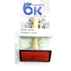 Cardatore piccolo con manico in legno