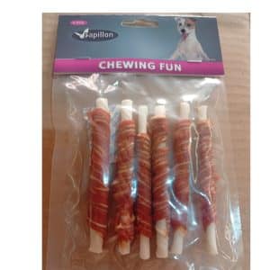 Bastoncini al coniglio per cani, 12 cm, 6 pezzi, 60 g