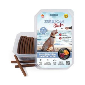 Stick Iberics salmone e tonno per cani, 800 g
