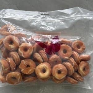 Mini ciambelle di pollo per cani, 1 kg