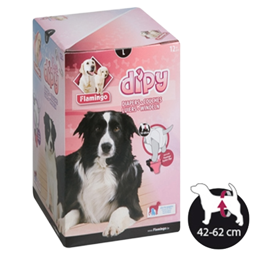 Pannolino per cagnolina Dipy, taglia 5 (L)
