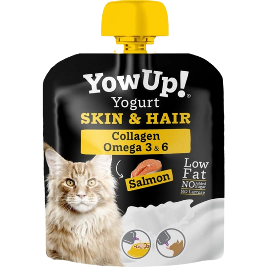 Yogurt YowUp pelle e pelo per gatti, 85 g